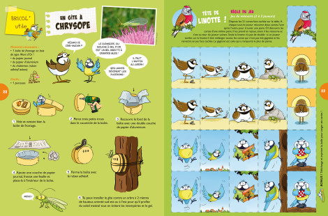 Bricolages - L'OISEAU MAG Junior n°16