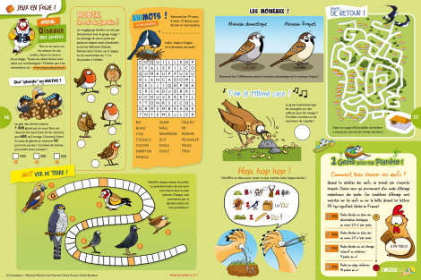 Jeux en folie - L'OISEAUMAG Junior n°18