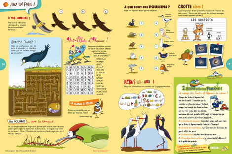 Jeux en folie - L'OISEAUMAG Junior n°6