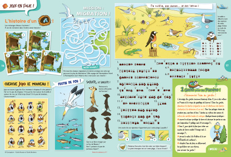 Jeux en folie - L'OISEAUMAG Junior n°7
